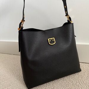 FURLA Medium Belvedere Leather Hobo Bag